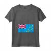 Donna Bandiera di Tuvalu - Maglietta con Collo a V per Gente Tuvaluana - Ideale come Regalo per le Isole Ellice