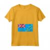 Donna Bandiera di Tuvalu - Maglietta con Collo a V per Gente Tuvaluana - Ideale come Regalo per le Isole Ellice