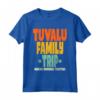 Tuvalu Family Trip Vacanza - Maglietta Making Memories Together - Souvenir Retro di Gruppo per le Vacanze a Tuvalu