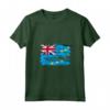 Donna Tuvaluan Bandiera Disegno T-shirt - Tuvalu Mappa con Collo a V - Ideale per Orgoglio e Appartenenza a Tuvalu