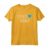 I Really Love Tuvalu - Maglietta Minimalista con Bandiera per Mostrare Amore e Cultura Stile Casual