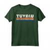 Retro Vintage Anni '70 80 Stile Tuvalu Maglietta - Design Hipster Florida - Ideale per Amanti della Moda Vintage