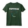 Bandiera di Tuvalu, Mappa di Tuvalu - Festa Nazionale di Tuvaluan 2024 Maglietta - Orgoglio e Radici Tuvaluan - Ideale per Viaggi e Celebrazioni