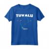Bandiera di Tuvalu, Mappa di Tuvalu - Festa Nazionale di Tuvaluan 2024 Maglietta - Orgoglio e Radici Tuvaluan - Ideale per Viaggi e Celebrazioni