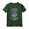 HapTiger Vacanza di Viaggio Tuvalu Maglietta - Souvenir Esclusivo con Bandiera Tuvalu - Ideale per Coppie o Single in Viaggio a Tuvalu