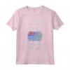 HapTiger Vacanza di Viaggio Tuvalu Maglietta - Souvenir Esclusivo con Bandiera Tuvalu - Ideale per Coppie o Single in Viaggio a Tuvalu