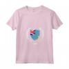 Tuvalu Maglietta con Collo a V - Souvenir Leggero del Paese di Tuvalu - Ideale per Viaggiatori