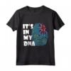 Tuvalu It's In My DNA Pride Tuvaluan Flag Roots Uomini Donne Maglietta - Perfect Souvenir for Tuvalu Tourists