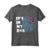 Tuvalu It's In My DNA Pride Tuvaluan Flag Roots Uomini Donne Maglietta - Perfect Souvenir for Tuvalu Tourists