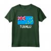 Bandiera di Tuvalu - Maglietta Leggera con Taglio Classico - Ideale per Mostrare l'Orgoglio Tuvaluano