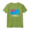 Bandiera di Tuvalu - Maglietta Leggera con Taglio Classico - Ideale per Mostrare l'Orgoglio Tuvaluano