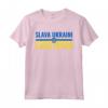 SLAVA UKRAINI GLORY TO UCRAINA STAND CON UKR STRONG - T-shirt per esprimere orgoglio e supporto per l'Ucraina