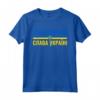 SLAVA UKRAINI GLORY TO UCRAINA STAND CON UKR STRONG - T-shirt per esprimere orgoglio e supporto per l'Ucraina