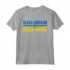 SLAVA UKRAINI GLORY TO UCRAINA STAND CON UKR STRONG - T-shirt per esprimere orgoglio e supporto per l'Ucraina