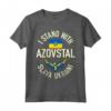 I Stand With Azovstal Mariupol Ucraina Vintage Maglietta - Support Ukraine Tee - HapTiger Design