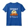 Spooky UI Designer - Divertente Halloween Maglietta per Halloween Party - Costume Creativo con Trick or Treat e Dolcetto o Scherzetto