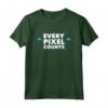 Every Pixel Counts Graphic Designer T-Shirt - Ideale regalo per Designer Grafici - Acquista Maglietta Online