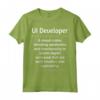Divertente UI Developer Maglietta - Regalo Gag per Sviluppatori di Interfaccia Utente - Design Esilarante per Colleghi