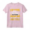 Funny UI and UX Designer Job Title Maglietta - Full-time Multitasking Ninja Design - Perfect Gift for Tech Professionals