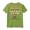 Santa Try to Be a Good UI Developer - Funny Christmas Maglietta - Perfect Xmas Gift for Your Favorite UI Developer