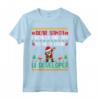 Santa Try to Be a Good UI Developer - Funny Christmas Maglietta - Perfect Xmas Gift for Your Favorite UI Developer