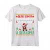 Santa Try to Be a Good UI Developer - Funny Christmas Maglietta - Perfect Xmas Gift for Your Favorite UI Developer