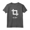 Oh Crop Funny Graphic Designer Fotografo UX UI Design Maglietta - Design Unico e Stiloso - Ideale come Regalo