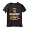 Ui Designer per risparmiare tempo - Maglietta divertente per Natale - Ideale come regalo per designer creativi