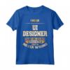 Ui Designer per risparmiare tempo - Maglietta divertente per Natale - Ideale come regalo per designer creativi