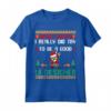 Dear Santa I Really Did Try to Be a Good UI Designer - Funny Christmas Maglietta - Perfect Xmas Gift for Designers