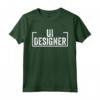 UI Designer Maglietta - Leggera e Taglio Classico - Ideale per Professionisti Creativi