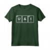 U&I Lover Boyfriend Girlfriend Couple - Tavola Periodica Maglietta per Coppia - Regalo Originale per Fidanzati