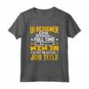 UI Designer Job Title - Funny User Interface Designer Maglietta - Perfect Gift for Tech Industry Professionals