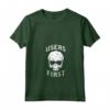 Donna Utenti First Skull - Maglietta Rock Metal con Collo a V - Idea Regalo per Designer UX/UI e Appassionati di Musica