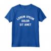 Lorem Ipsum Dolor Sit Amet Graphic Designer Web UX UI Divertente Maglietta - Ideale per Regalo Designer Grafico e Appassionati di Tipografia