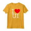 Amo (Cuore) UI Maglietta - Design Interfaccia Utente - Idea Regalo Creativa per Compleanni, Feste, Natale
