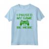 Ho messo in pausa il mio gioco per essere qui - T-shirt divertente per videogiocatori - Acquista online