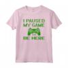 Ho messo in pausa il mio gioco per essere qui - T-shirt divertente per videogiocatori - Acquista online