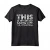 This is my Secret Santa Gift - Sucks - Funny Christmas Citazione Maglietta - Perfect for Holiday Office Parties