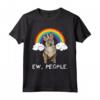 EW Persone Vallhund Svedese Unicorno Arcobaleno Maglietta - Ideale per Amanti dei Cani e degli Unicorni