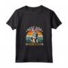 Best Dog Mom Ever Funny Retro Svedese Vallhund Proprietario Maglietta con Collo a V - Regalo Unico per Amanti dei Cani Vallhund