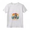 Best Dog Mom Ever Funny Retro Svedese Vallhund Proprietario Maglietta con Collo a V - Regalo Unico per Amanti dei Cani Vallhund