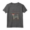 Donna Natale svedese Vallhund Maglietta con Collo a V - Design Natalizio - Regalo Perfetto per i Genitori di Vallhund Svedesi