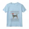 Donna Natale svedese Vallhund Maglietta con Collo a V - Design Natalizio - Regalo Perfetto per i Genitori di Vallhund Svedesi