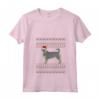 Donna Natale svedese Vallhund Maglietta con Collo a V - Design Natalizio - Regalo Perfetto per i Genitori di Vallhund Svedesi