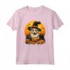 Spettrale Vallhund Dog Witch Halloween Maglietta - Vintage Retrò per Halloween, Natale, Capodanno