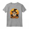 Spettrale Vallhund Dog Witch Halloween Maglietta - Vintage Retrò per Halloween, Natale, Capodanno