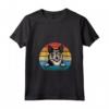 Donna Retro Vintage Svedese Vallhund Maglietta con Collo a V - Abbigliamento Tematico per Amanti dei Cani - Ideale per Compleanno o Natale