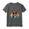 Donna Retro Vintage Svedese Vallhund Maglietta con Collo a V - Abbigliamento Tematico per Amanti dei Cani - Ideale per Compleanno o Natale