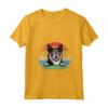 Donna Retro Vintage Svedese Vallhund Maglietta con Collo a V - Abbigliamento Tematico per Amanti dei Cani - Ideale per Compleanno o Natale